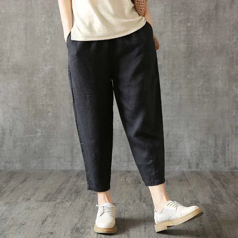 Cotton hemp casual pants women's 2020 new pants Korean loose slim Leggings summer thin nine point Harem Pants
Cotton hemp casual pants women's 2020 new pants Korean loose slim Leggings summer thin nine point Harem Pants