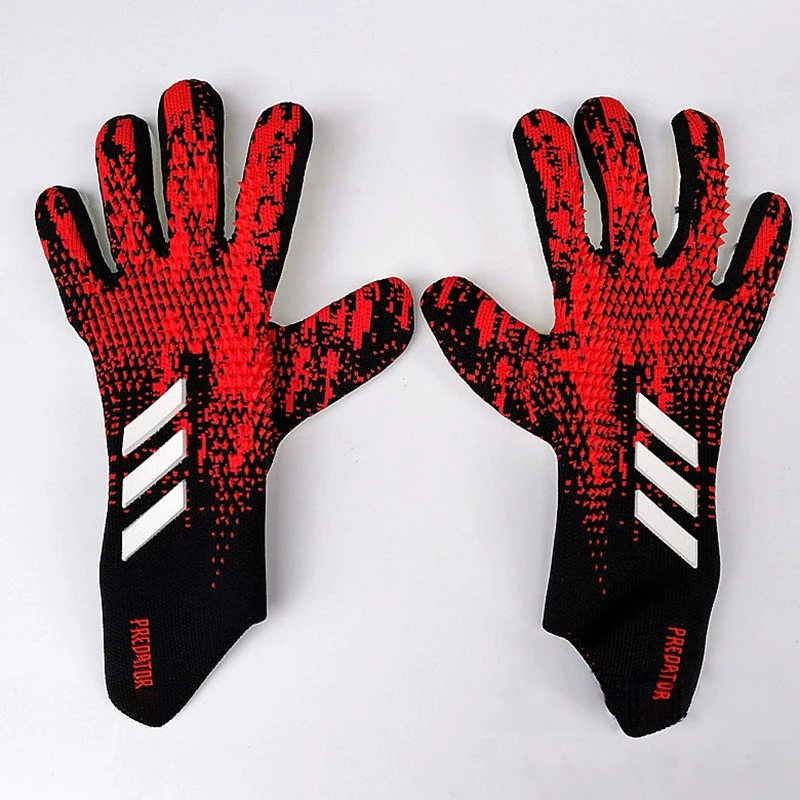 Red Black Football Goalkeeper Gloves No Finger Guard Non-Slip Latex Goalie Gloves Professional Goalkeeper Glove Football Train
Red Black Football Goalkeeper Gloves No Finger Guard Non-Slip Latex Goalie Gloves Professional Goalkeeper Glove Football Train