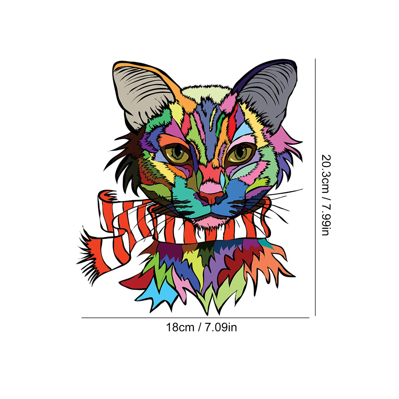 Cat Colorful 3D Puzzle Wooden Animal Jigsaw Puzzle Educational Toy Unique Shape Animal-shaped Puzzle Gift For Kids Adults Decor
Cat Colorful 3D Puzzle Wooden Animal Jigsaw Puzzle Educational Toy Unique Shape Animal-shaped Puzzle Gift For Kids Adults Decor