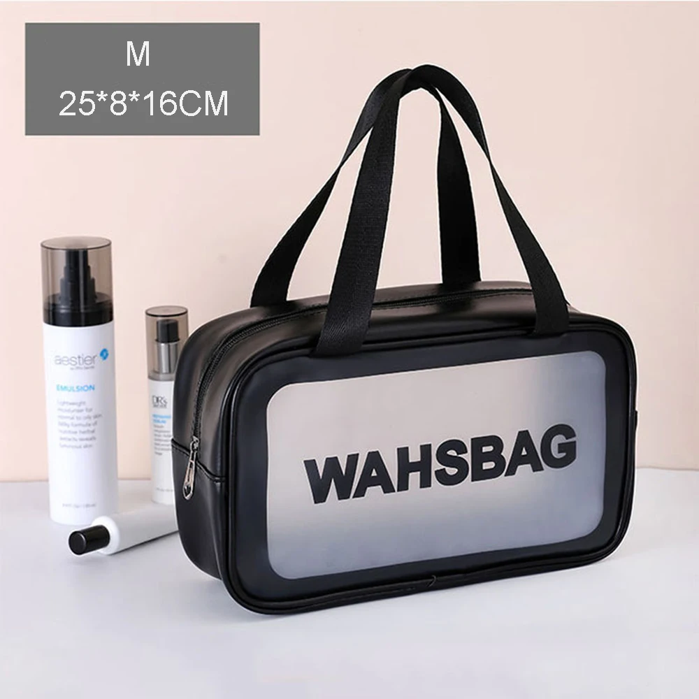 Ladies Large Capacity Pu Frosted Waterproof Pink Cosmetic Bag Convenient Travel Makeup Female Wash Storage
Ladies Large Capacity Pu Frosted Waterproof Pink Cosmetic Bag Convenient Travel Makeup Female Wash Storage