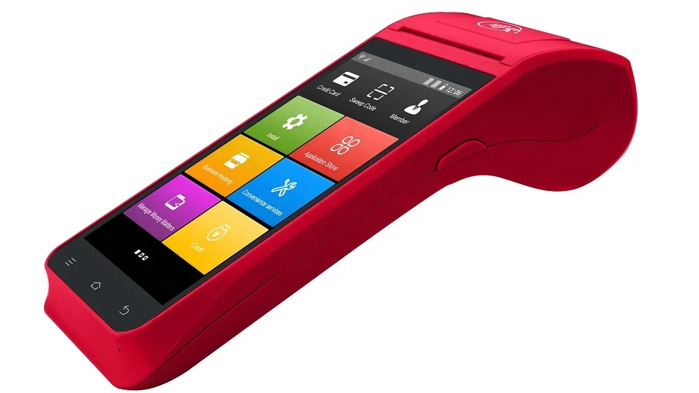 Z91 Programmable 5.5inch Android Mobile POS machine with printer, QR Code Reader, NFC,RFID Reader and sim card
Z91 Programmable 5.5inch Android Mobile POS machine with printer, QR Code Reader, NFC,RFID Reader and sim card