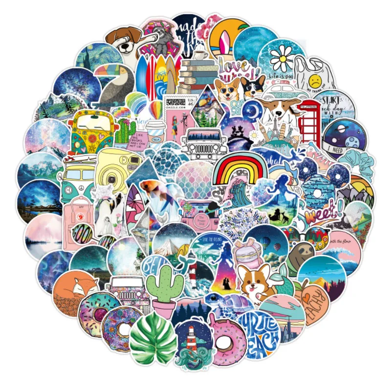 10/30/50/100Pcs/Set Blue starry sky small and fresh Children Gift Cartoon Anime Stickers To Stationery Laptop Suitcase Guitar
10/30/50/100Pcs/Set Blue starry sky small and fresh Children Gift Cartoon Anime Stickers To Stationery Laptop Suitcase Guitar