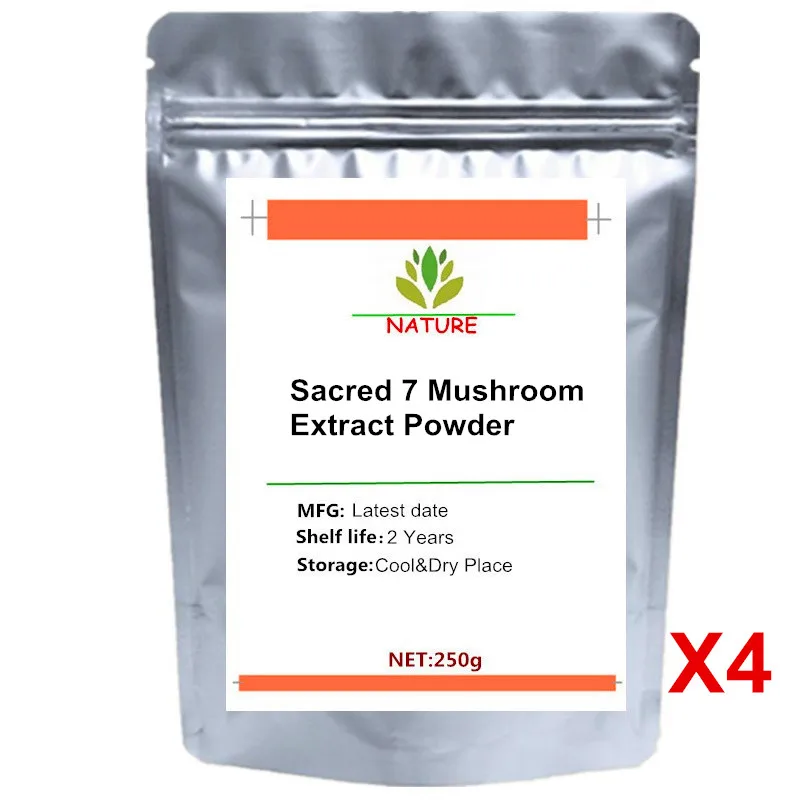 Sacred 7 Mushroom Powder - Organic - Reishi, Maitake, Cordyceps, Shiitake, Lion's Mane, Turkey Tail and Chaga
Sacred 7 Mushroom Powder - Organic - Reishi, Maitake, Cordyceps, Shiitake, Lion's Mane, Turkey Tail and Chaga