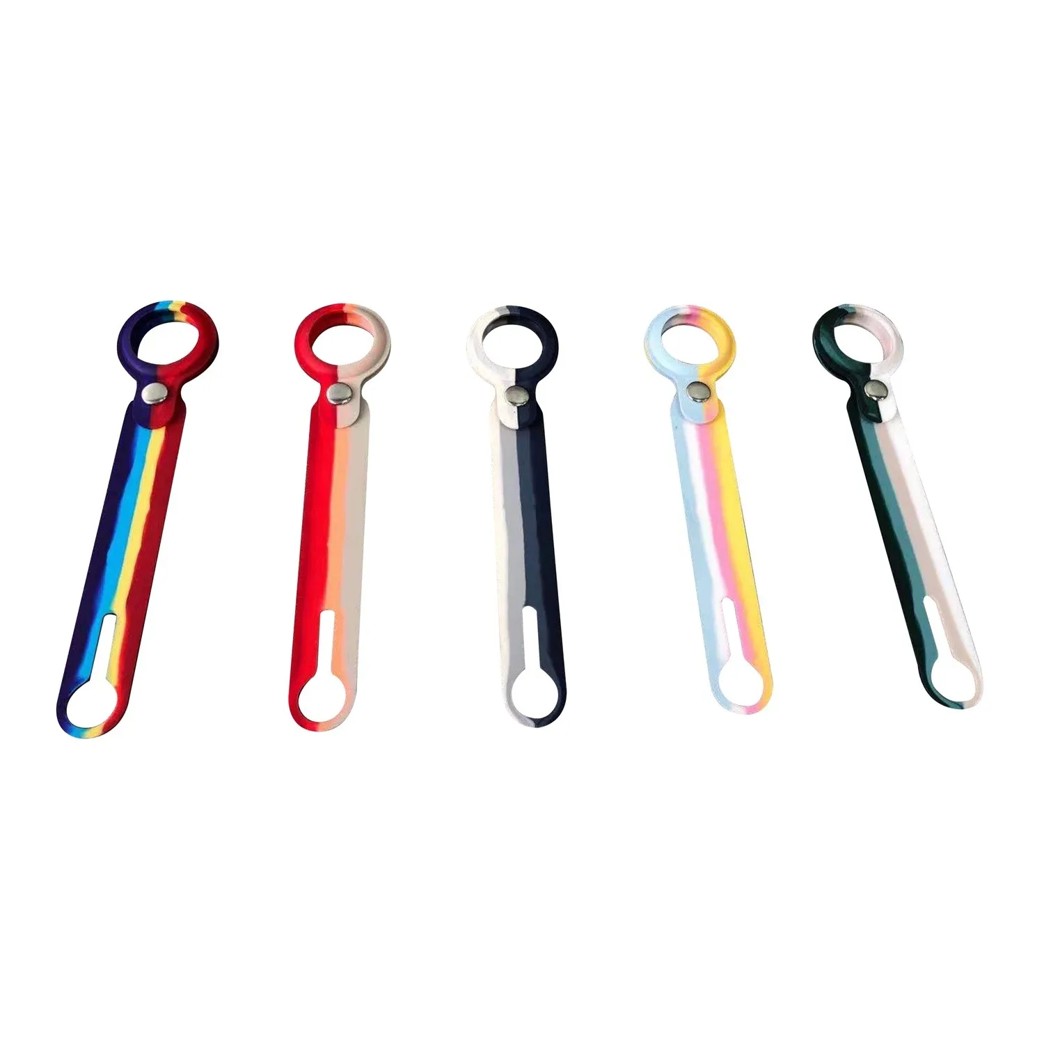 For Airtags Silicone Colorful Protective Cover Anti-lost Device Keychain 
For Airtags Silicone Colorful Protective Cover Anti-lost Device Keychain