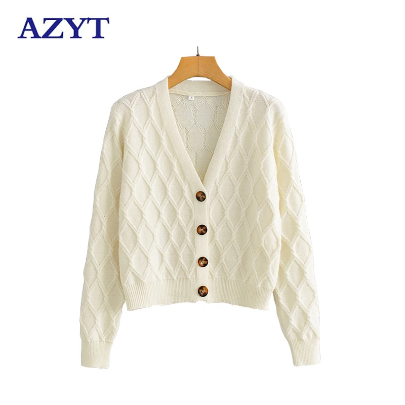 AZYT простой Стиль белый вязаный кардиган женский 2021 сезон: весна-лето белый V образным вырезом короткий свитер женский жакет из хлопка на каж...
AZYT простой Стиль белый вязаный кардиган женский 2021 сезон: весна-лето белый V образным вырезом короткий свитер женский жакет из хлопка на каж...