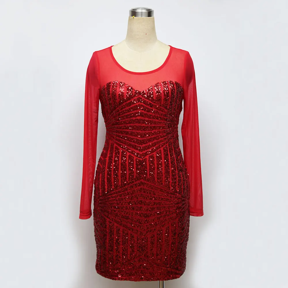 Women Sexy backless sheer mesh embroidered sequin dress Nightclub Dress sexy dress party dress formal Dress noble dress New
Women Sexy backless sheer mesh embroidered sequin dress Nightclub Dress sexy dress party dress formal Dress noble dress New