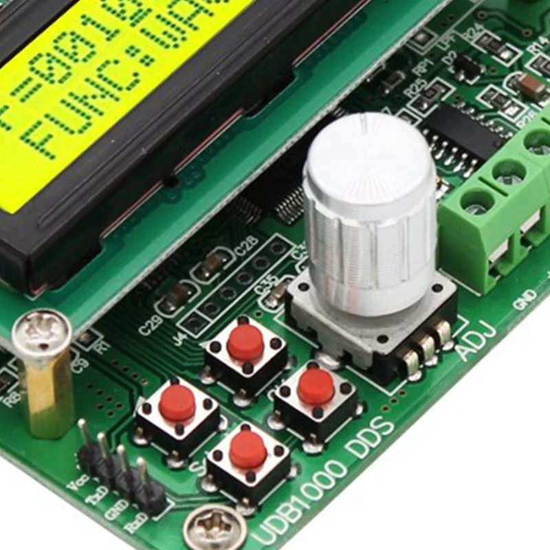 UDB1008S DDS Function Signal Generator Frequency Meter Counter Sine Pulse Duty Cycle Communication,US Plug
UDB1008S DDS Function Signal Generator Frequency Meter Counter Sine Pulse Duty Cycle Communication,US Plug