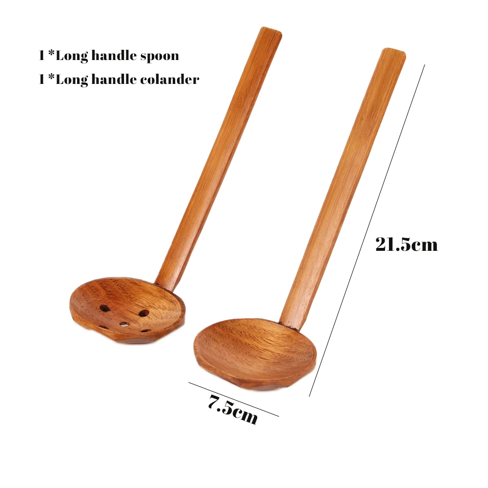 Handcrafted Wooden Spoon Colander with Long Handle Home Wood Soup Colander Tableware Kitchen Spoon Utensils Dinnerware Cutlery
Handcrafted Wooden Spoon Colander with Long Handle Home Wood Soup Colander Tableware Kitchen Spoon Utensils Dinnerware Cutlery