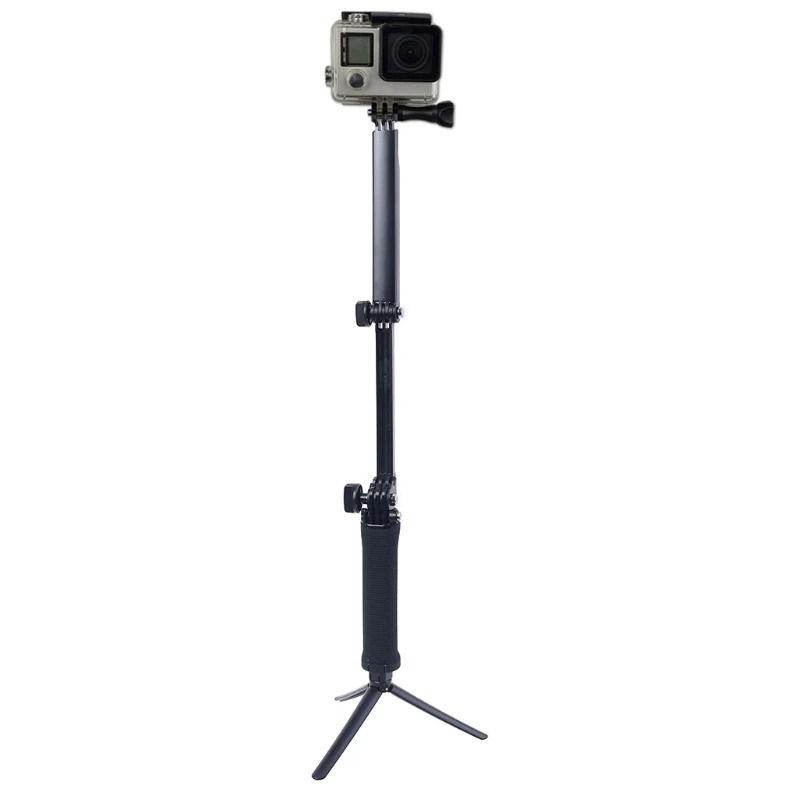 Cameras Selfie Stand Foldable Three-way Adjusting Arm Solid Tri-fold Action Camera Selfie Stand Multi-functional Monopod
Cameras Selfie Stand Foldable Three-way Adjusting Arm Solid Tri-fold Action Camera Selfie Stand Multi-functional Monopod