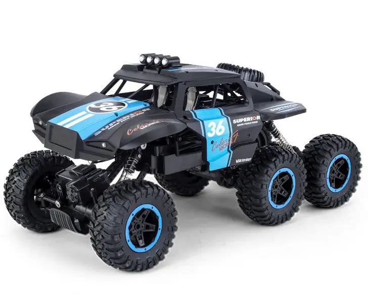 Q101 six-wheel drive 1:10 climbing off-road climbing remote control car Bigfoot children's outdoor toy
Q101 six-wheel drive 1:10 climbing off-road climbing remote control car Bigfoot children's outdoor toy