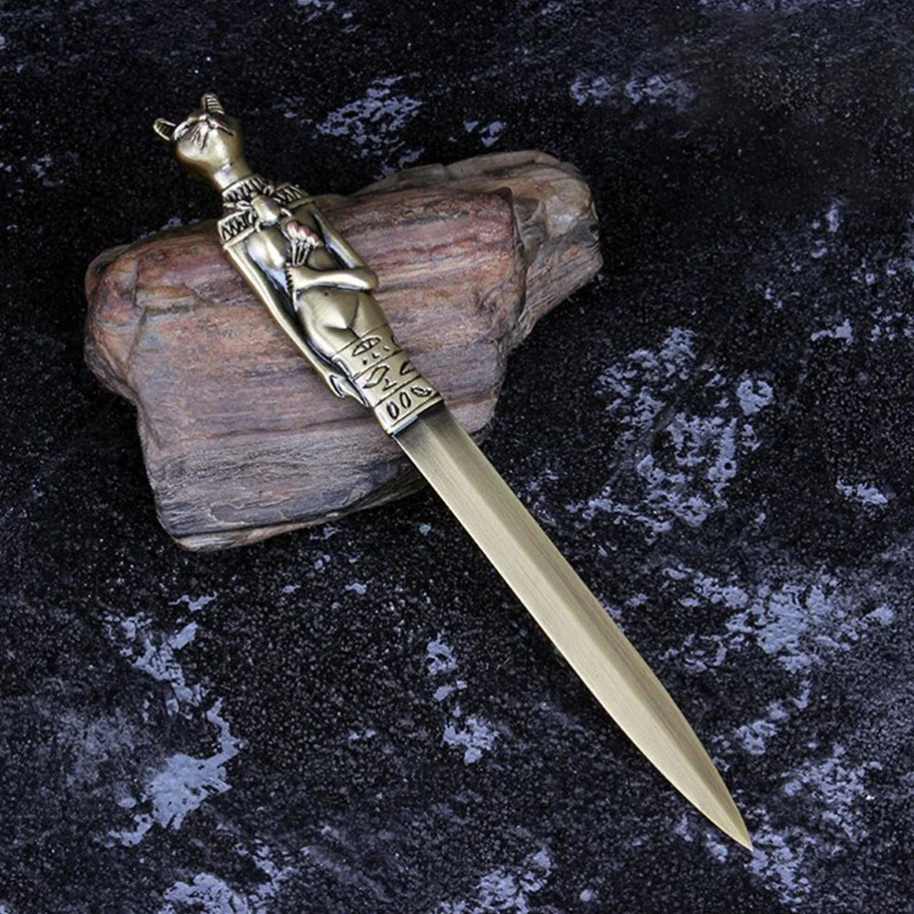 1Pc Letter Opener Zinc Alloy Cards Paper Cutting Tool Office School Supply 
1Pc Letter Opener Zinc Alloy Cards Paper Cutting Tool Office School Supply