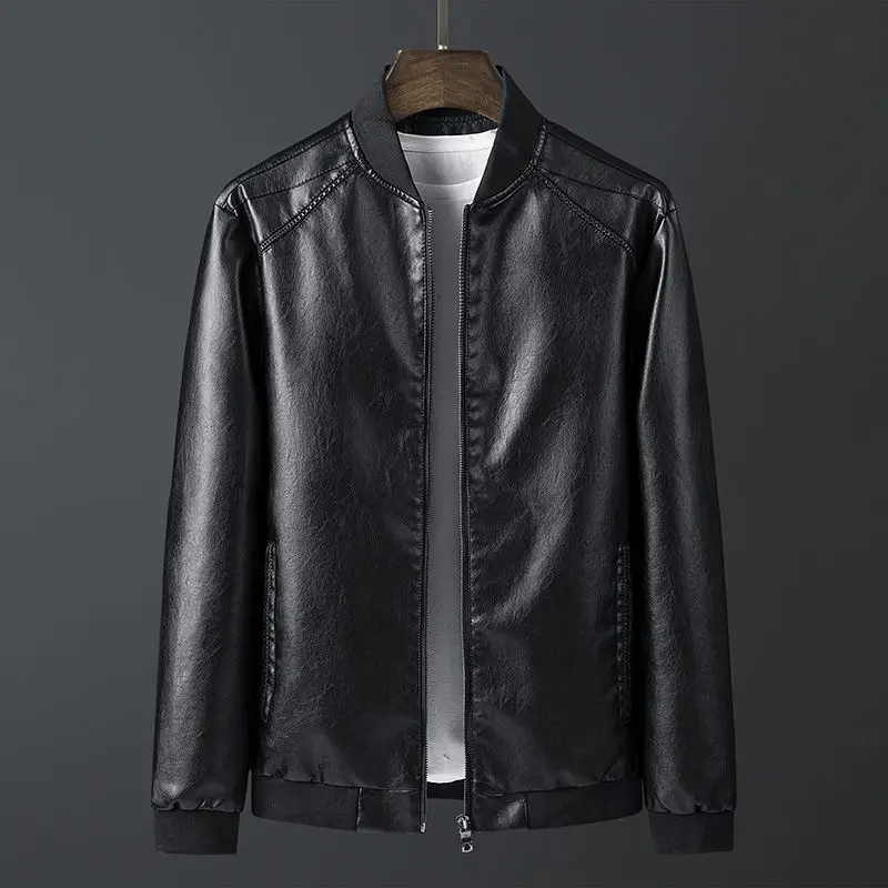 Leather Jacket Men Spring Autumn Korean Male Motorcycle Casual Pu Coat Male Hombre Thicken Outwear New Chaquetas Hombre
Leather Jacket Men Spring Autumn Korean Male Motorcycle Casual Pu Coat Male Hombre Thicken Outwear New Chaquetas Hombre