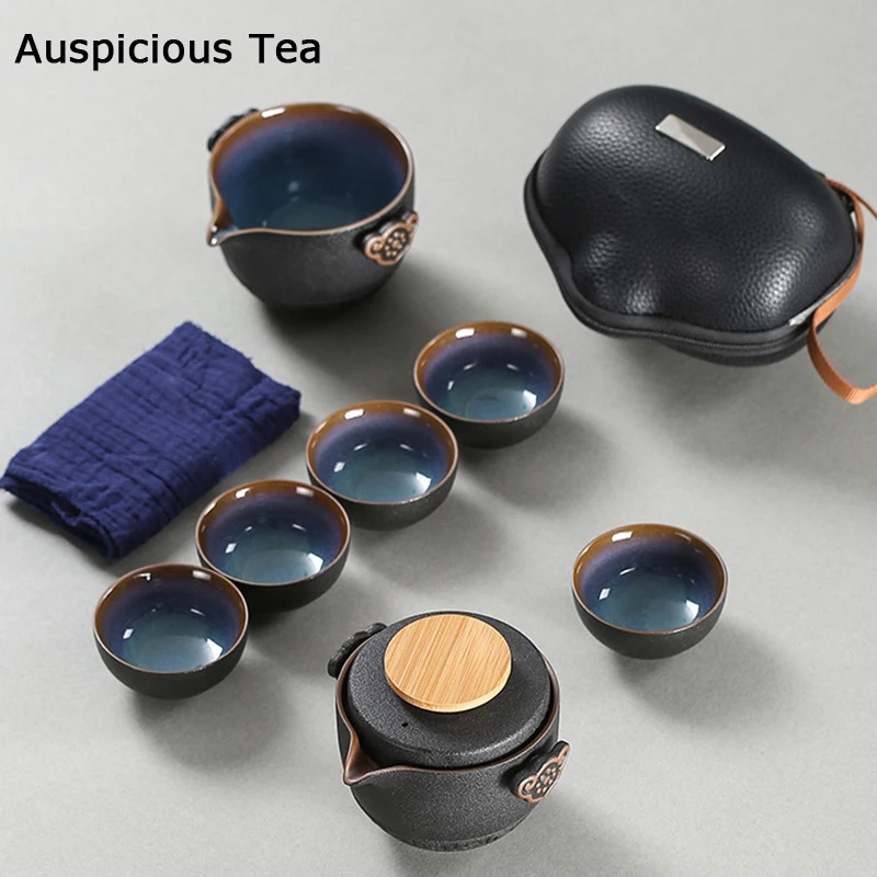 High Grade Chinese Tea Travel Tea Set Kung Fu TeaSet Ceramic Portable Teapot Porcelain Teaset Gaiwan Tea Cups Of Tea Ceremony
High Grade Chinese Tea Travel Tea Set Kung Fu TeaSet Ceramic Portable Teapot Porcelain Teaset Gaiwan Tea Cups Of Tea Ceremony