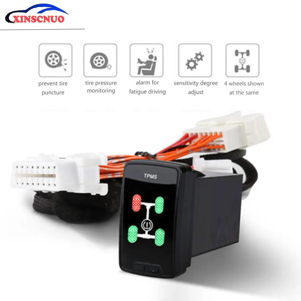 Автомобильный OBD TPMS Давление мониторинга Системы для Honda Spirior 2009-2016 Авто охранной