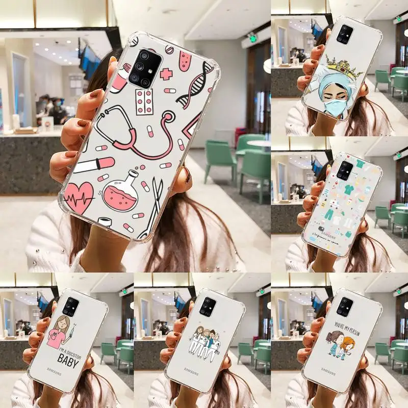 Medicine Doctor Nurse Phone Case Transparent For Samsung S 10 9 20 11 7 8 21 6 P Edge PLUS ULTRA 4G 5G
Medicine Doctor Nurse Phone Case Transparent For Samsung S 10 9 20 11 7 8 21 6 P Edge PLUS ULTRA 4G 5G