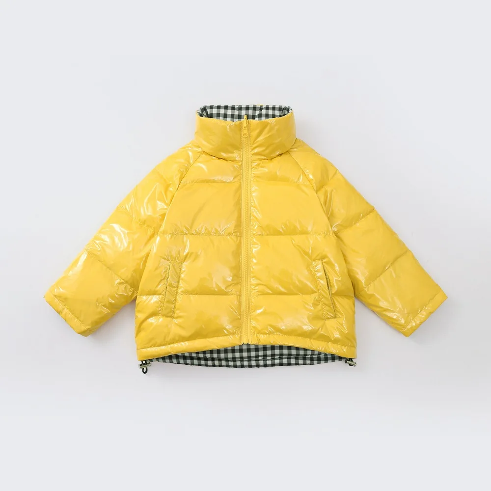Autumn Winter Children Down Stand-up Collar light weight Jackets Kids Double-sided Wear Down Coats Kids Plaid Waterproof Parkas
Autumn Winter Children Down Stand-up Collar light weight Jackets Kids Double-sided Wear Down Coats Kids Plaid Waterproof Parkas