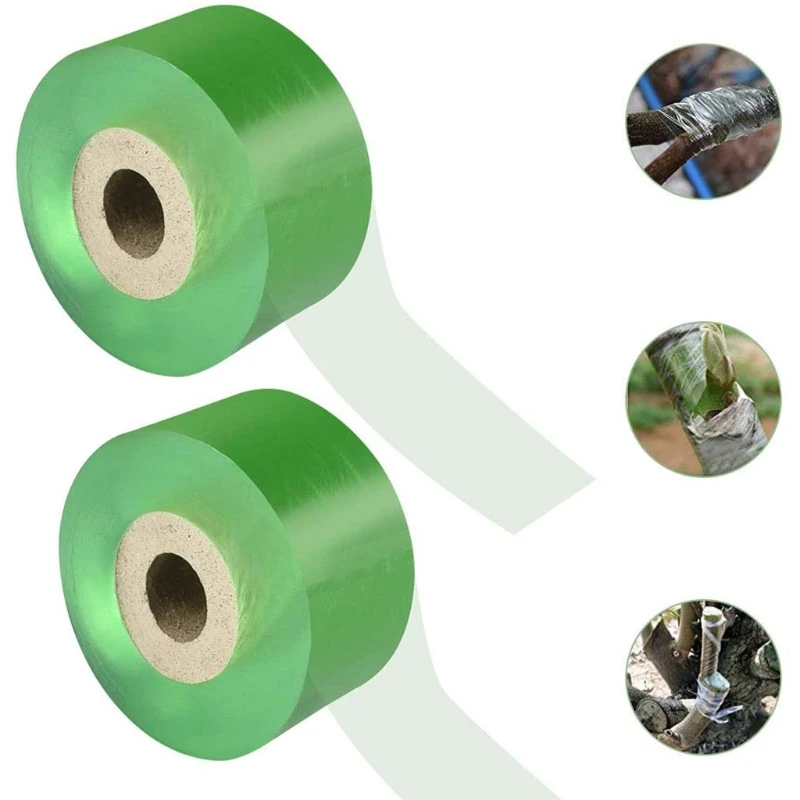2 Rolls Grafting Film Tape Self Adhesive Garden Plant Repair Floristry Plug Tape Foot Stretchable Band For Floral Fruit Tree
2 Rolls Grafting Film Tape Self Adhesive Garden Plant Repair Floristry Plug Tape Foot Stretchable Band For Floral Fruit Tree