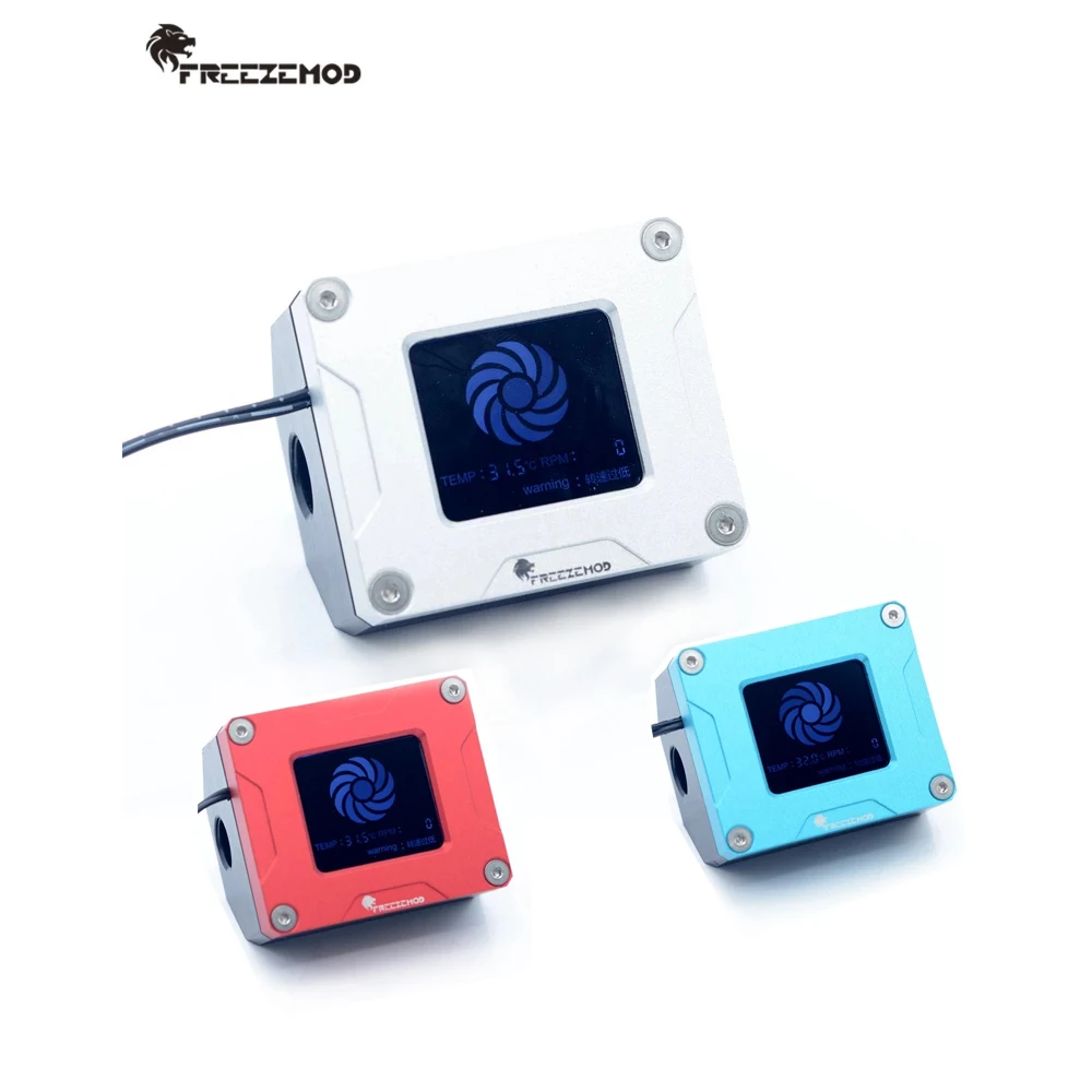 FREEZEMOD electronic flow meter impeller speed LCD Screen temperature display alarm For Water Cooling MOD
FREEZEMOD electronic flow meter impeller speed LCD Screen temperature display alarm For Water Cooling MOD