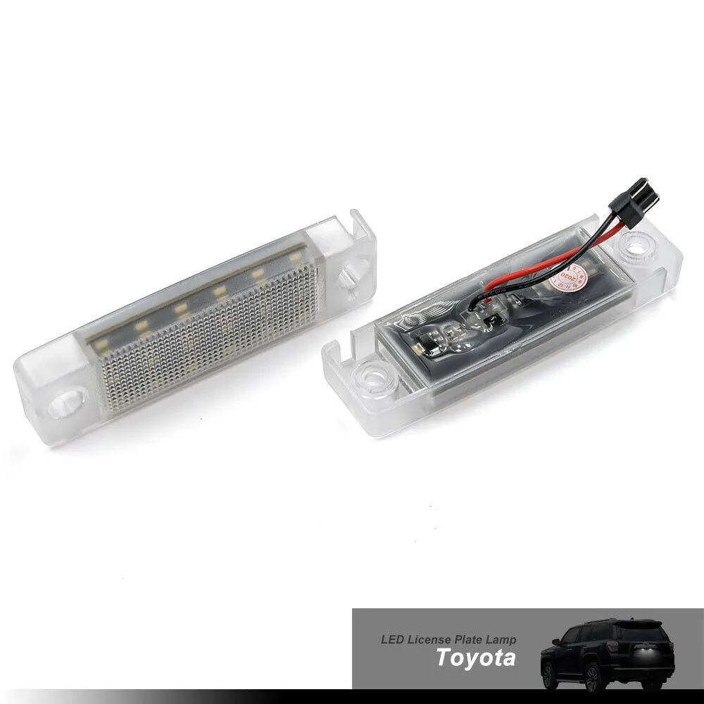 1 Pair 3528SMD White LED License Plate Light For Toyota Sienna 10 Series 1997-2002 8127408010 812700C030 License Plate Lamp
1 Pair 3528SMD White LED License Plate Light For Toyota Sienna 10 Series 1997-2002 8127408010 812700C030 License Plate Lamp
