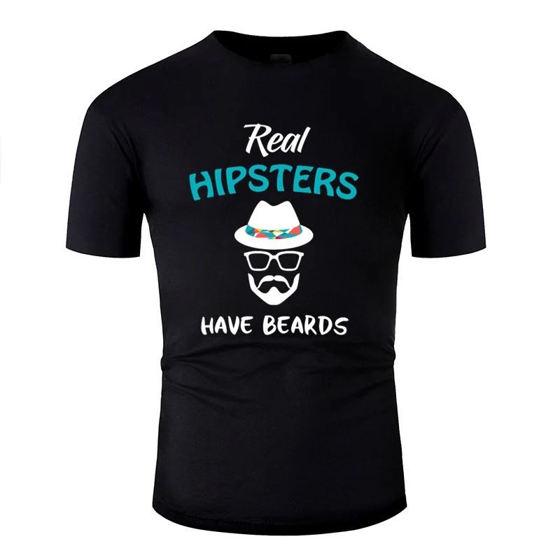 Newest Hipsters - Real Hipsters Have Beards T Shirt Men 2020 Clothing Cotton Boy Girl T Shirts Hiphop Top
Newest Hipsters - Real Hipsters Have Beards T Shirt Men 2020 Clothing Cotton Boy Girl T Shirts Hiphop Top