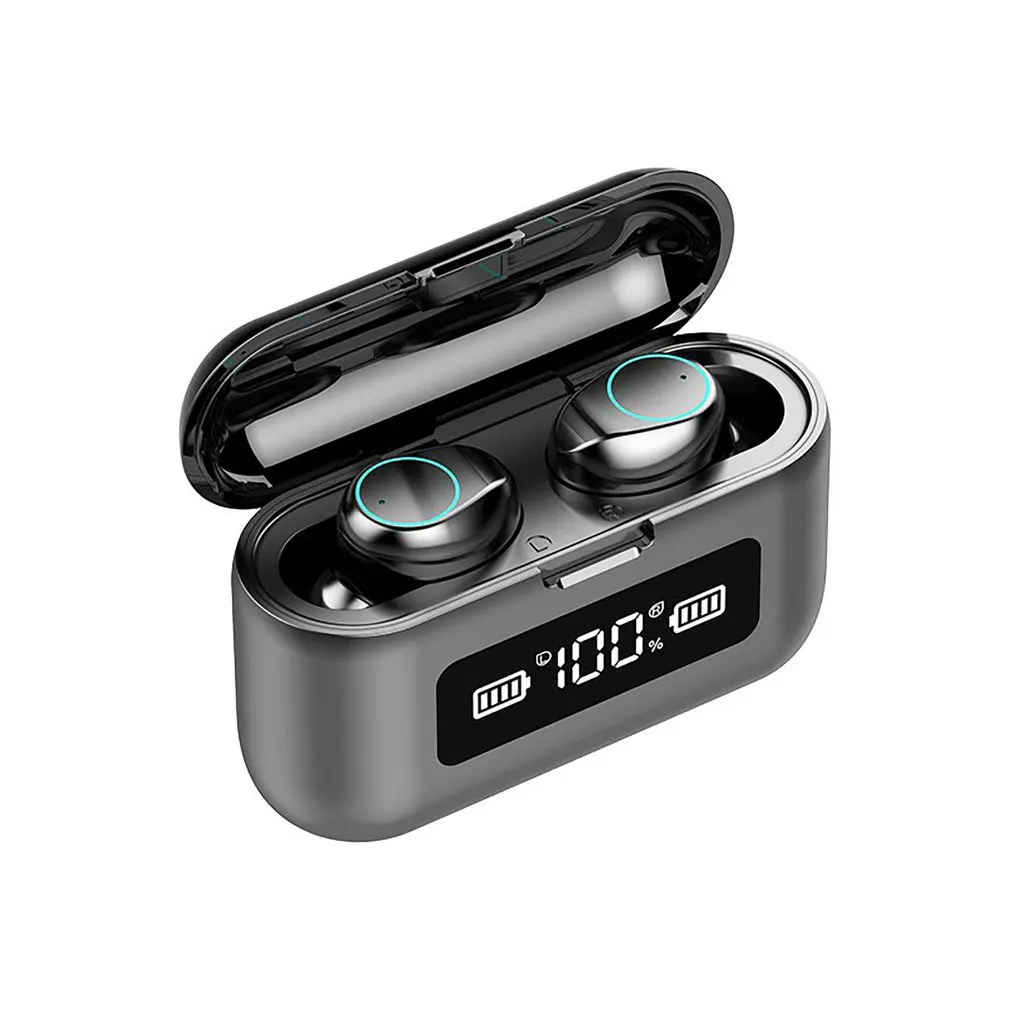 1 Pair 9D HiFi Wireless 5.0 CVC8.0 Noise Reduction Touch Control Earphone LED Display Waterproof Earphone
1 Pair 9D HiFi Wireless 5.0 CVC8.0 Noise Reduction Touch Control Earphone LED Display Waterproof Earphone