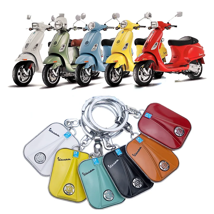 Motorcycle Keychain Vespa New Metal Keychain Suitable for Piaggio Vespa Scooter Accessories Creative Gift Key Ring
Motorcycle Keychain Vespa New Metal Keychain Suitable for Piaggio Vespa Scooter Accessories Creative Gift Key Ring