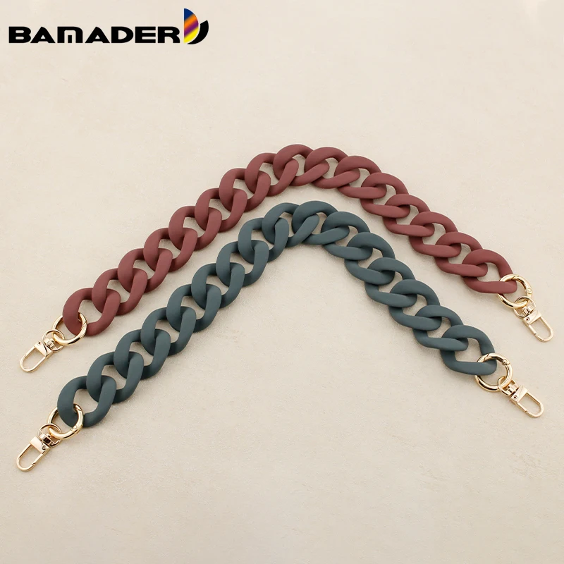 BAMADER 45/85/120 см Акриловая смола сумка ремень для сумки через плечо съемный толстый цепной ремень Женская сумочка декоративная ручка цепь
BAMADER 45/85/120 см Акриловая смола сумка ремень для сумки через плечо съемный толстый цепной ремень Женская сумочка декоративная ручка цепь