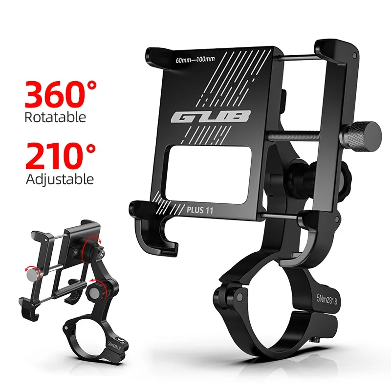 GUB PLUS 11 Rotatable Bicycle Phone Holder For 3.5-6.8 inch Smartphone Adjustable For MTB Road Bike Motorcycle Electric Bicycle
GUB PLUS 11 Rotatable Bicycle Phone Holder For 3.5-6.8 inch Smartphone Adjustable For MTB Road Bike Motorcycle Electric Bicycle