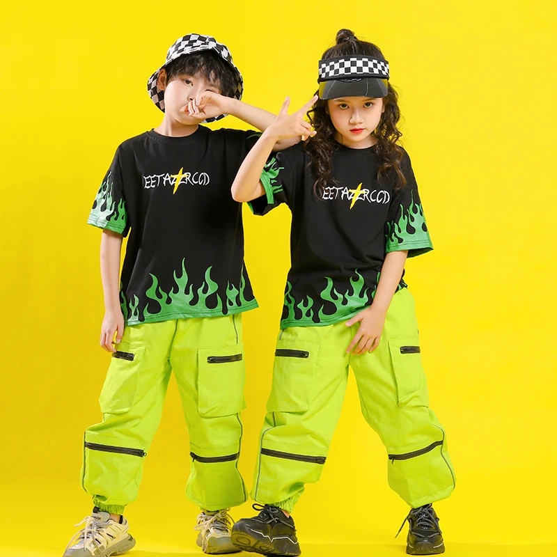 Детская одежда для концерта в стиле хип-хоп, черная футболка, зеленые брюки-карго для девочек и мальчиков, костюм для джазовых танцев, одежда...
Детская одежда для концерта в стиле хип-хоп, черная футболка, зеленые брюки-карго для девочек и мальчиков, костюм для джазовых танцев, одежда...