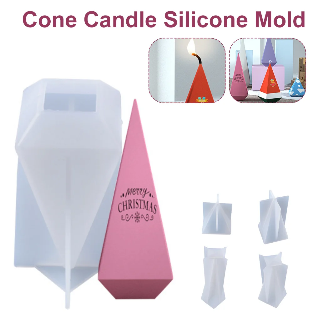 New Diamond Shape Handmade Candle Mold Cone Clear Silicone Candle Making Model Pentagon Hexagonal Epoxy DIY Mould
New Diamond Shape Handmade Candle Mold Cone Clear Silicone Candle Making Model Pentagon Hexagonal Epoxy DIY Mould