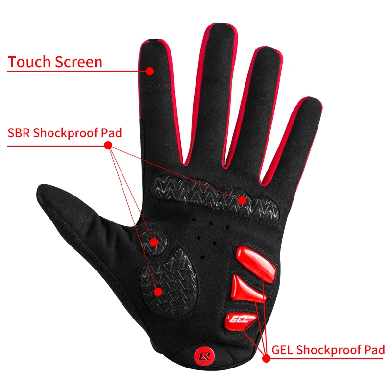 Windproof Cycling Gloves Touch Screen Riding MTB Bike Bicycle Gloves Thermal Warm Motorcycle Winter Autumn Bike Gloves
Windproof Cycling Gloves Touch Screen Riding MTB Bike Bicycle Gloves Thermal Warm Motorcycle Winter Autumn Bike Gloves