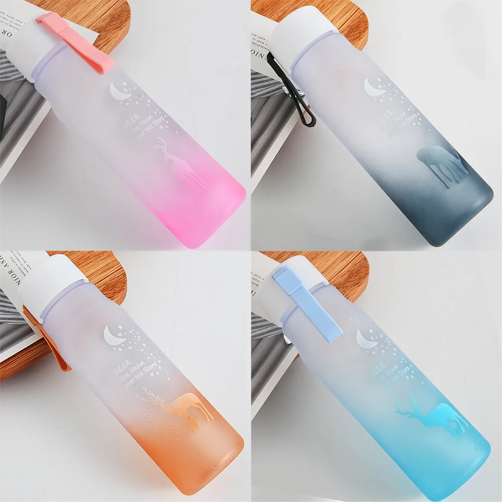 600ML Simple Fashion Water Bottle Elk Plastic Cup With Lanyard Leak-proof Outdoor Sports Cup Cartoon Cute Waterbottle For Kids
600ML Simple Fashion Water Bottle Elk Plastic Cup With Lanyard Leak-proof Outdoor Sports Cup Cartoon Cute Waterbottle For Kids
