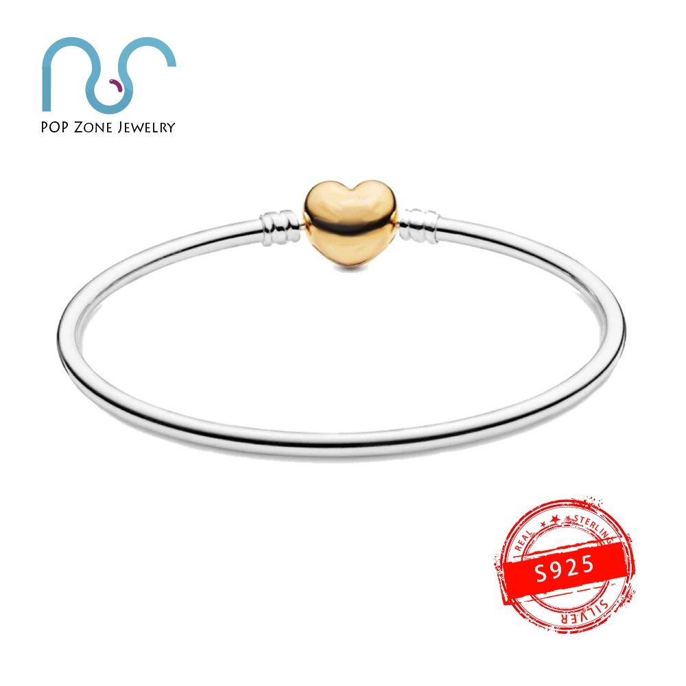 Fit Original Pan Charm Bracelet S925 Sterling Silver Bracelet Heart Shaped Bracelet Fashion Brand Female Fine New Jewelry Gift
Fit Original Pan Charm Bracelet S925 Sterling Silver Bracelet Heart Shaped Bracelet Fashion Brand Female Fine New Jewelry Gift