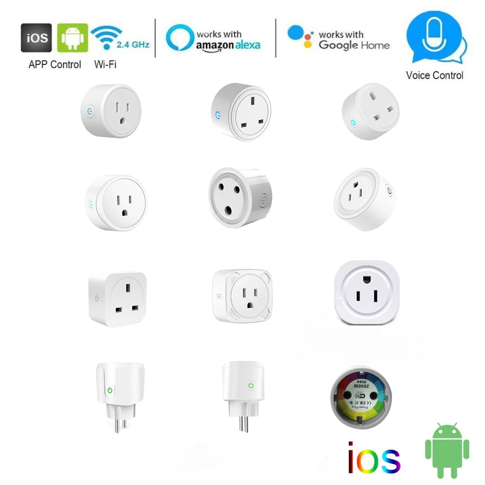 Умная мини розетка с Wi Fi и таймером|Умные розетки| |