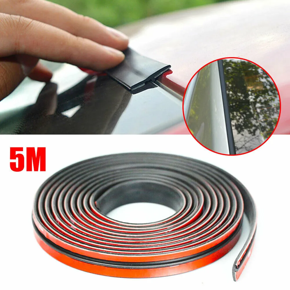1* Car Sealing Strip 5m Car Windshield Roof Rubber Insulation Seal Strip Edge Protector Sealing Trim Noise Insulation Leakproof
1* Car Sealing Strip 5m Car Windshield Roof Rubber Insulation Seal Strip Edge Protector Sealing Trim Noise Insulation Leakproof