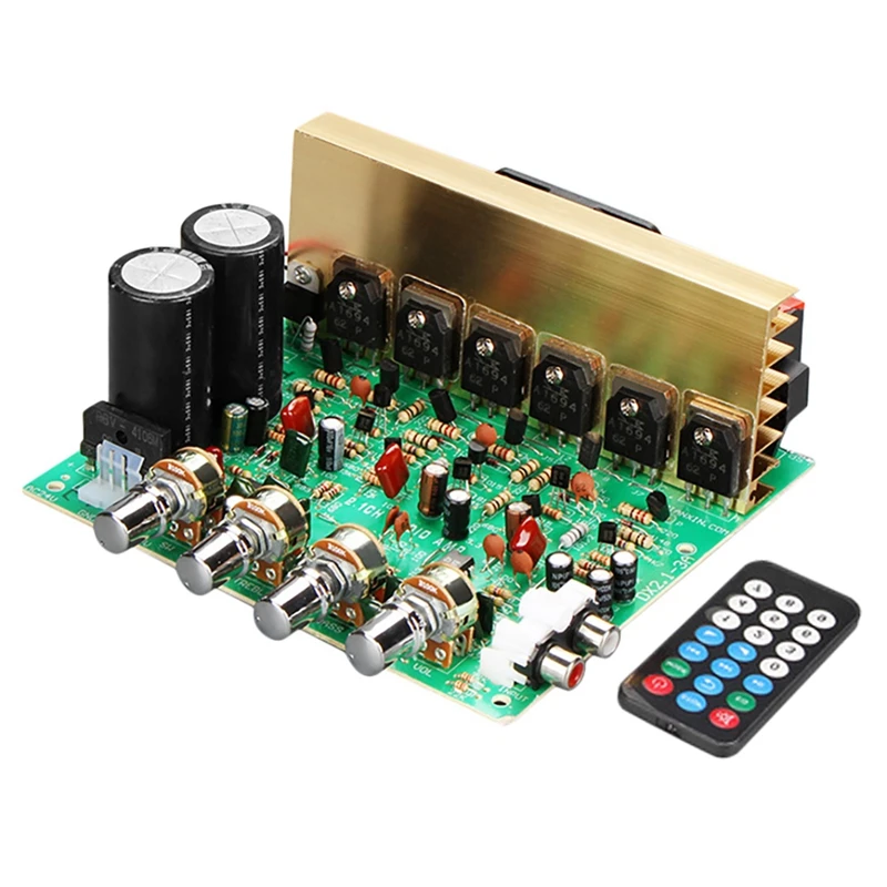 

Top Deals DX-2.1 Channel 2X100W High-Power Subwoofer Digital Audio Power Amplifier Board Can Be Connected to Bluetooth Decoding