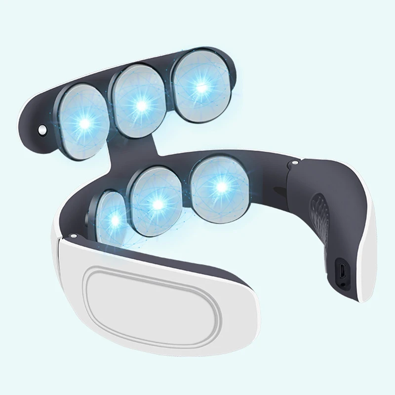 6 Head Neck Massager Smart Massager With Heating Electric Cervical Vertebra Pain Relief Tool Neck Back Relaxtion Health Care
6 Head Neck Massager Smart Massager With Heating Electric Cervical Vertebra Pain Relief Tool Neck Back Relaxtion Health Care