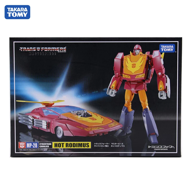 TAKARA TOMY Transformation MP28 Hot Rod Car Metal Part 18 CM Rodimus Prime Action Figure Toys Deformation Robot Children Gifts
TAKARA TOMY Transformation MP28 Hot Rod Car Metal Part 18 CM Rodimus Prime Action Figure Toys Deformation Robot Children Gifts