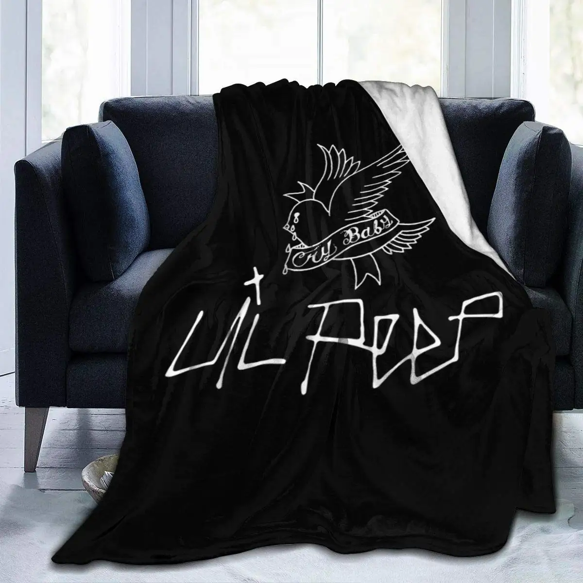 Lil Peep Love Fleece Throw Blanket for Couch Sofa Super Soft Cozy Luxury Bed Blanket Microfiber 150x200cm
Lil Peep Love Fleece Throw Blanket for Couch Sofa Super Soft Cozy Luxury Bed Blanket Microfiber 150x200cm