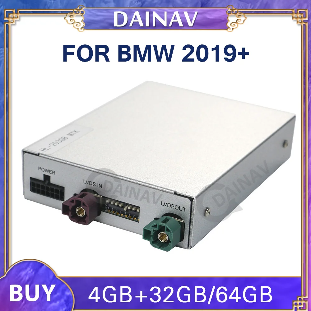 Android System GPS Navi Decoding Box For BMW 2019+ Car GPS Multimedia Decoding tool Video Interface
Android System GPS Navi Decoding Box For BMW 2019+ Car GPS Multimedia Decoding tool Video Interface