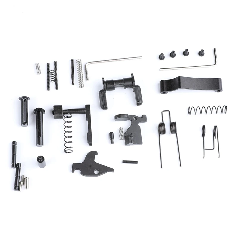 WEEWOLVES 32Pcs All Lower Parts Kit Springs Detents Magazine Catch Spare Parts for Hunting .223 5.56 AR15 Rifle Accessory
WEEWOLVES 32Pcs All Lower Parts Kit Springs Detents Magazine Catch Spare Parts for Hunting .223 5.56 AR15 Rifle Accessory