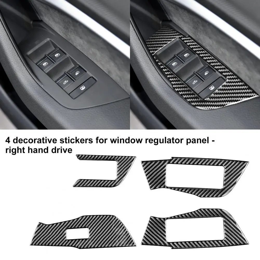 Waterproof 4Pcs Great Door Window Lift Button Panel Trim Eco-friendly Panel Trim Sticker Protective
Waterproof 4Pcs Great Door Window Lift Button Panel Trim Eco-friendly Panel Trim Sticker Protective