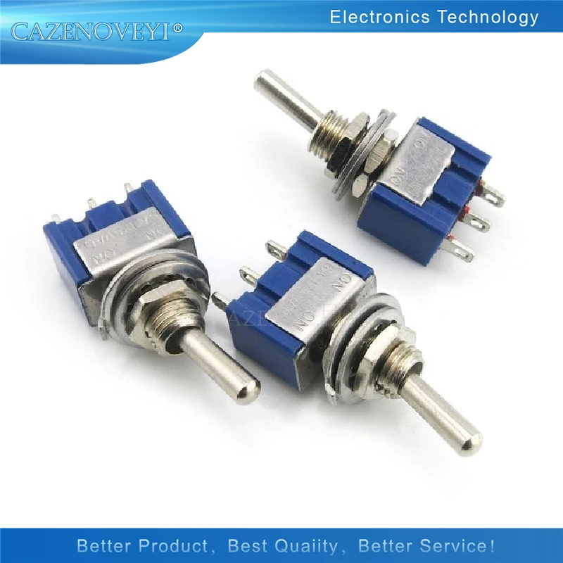 5 шт. / Лот MTS-102 MTS-103 MTS-202 MTS-203 6A 125V Mini 3 6PIN -OFF -OFF- тумблеры для переключения двигателей