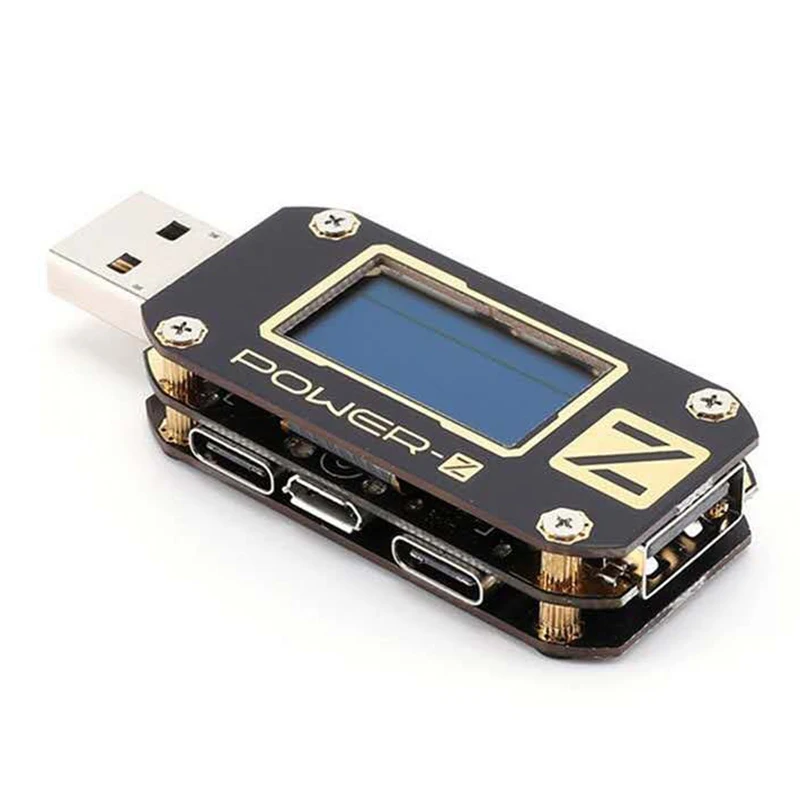 Новый USB тестер POWER-Z Type-c PD QC 3,0 2,0 зарядное устройство Напряжение Ток пульсация двойной тип-c KM001 вольт измеритель мощности банк детектор
Новый USB тестер POWER-Z Type-c PD QC 3,0 2,0 зарядное устройство Напряжение Ток пульсация двойной тип-c KM001 вольт измеритель мощности банк детектор