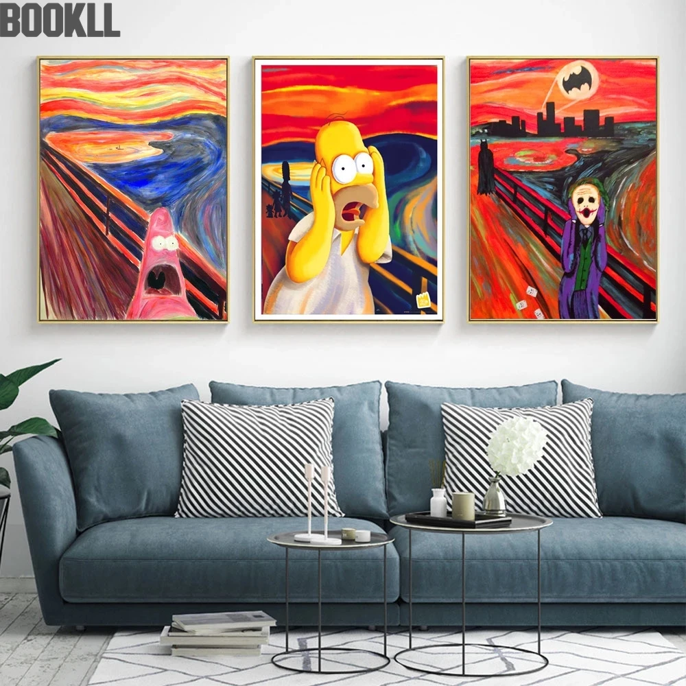 Screech Homer Simpson Scream Canvas Art Print Painting Poster Wall Pictures For Living Room Decoration Home Decor No Frame
Screech Homer Simpson Scream Canvas Art Print Painting Poster Wall Pictures For Living Room Decoration Home Decor No Frame