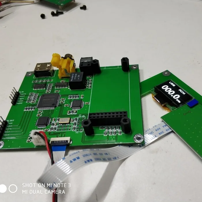 Плата дисплея частоты дискретизации цифровой интерфейса Amanero XMOS AK4118 SPDIF I2S, коммутация
Плата дисплея частоты дискретизации цифровой интерфейса Amanero XMOS AK4118 SPDIF I2S, коммутация