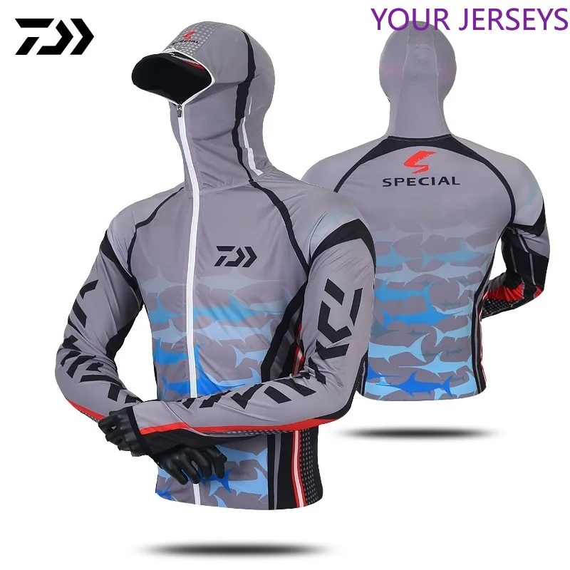 New DAIWA Fishing Vest Men Long Sleeve Quick Dry Shirts Outdoor Sports FIshing Clothes DAWA Hooded Jacket
New DAIWA Fishing Vest Men Long Sleeve Quick Dry Shirts Outdoor Sports FIshing Clothes DAWA Hooded Jacket