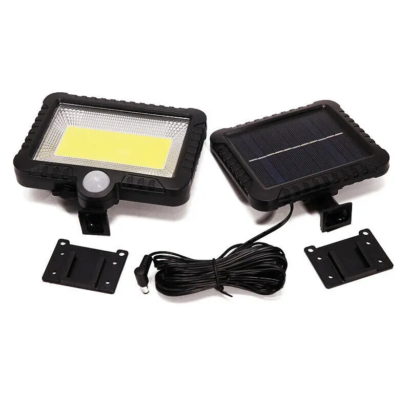 56/30 LED Waterproof Solar Lights Power Outdoor Motion Sensor(3 Modes) Wall Light Wide Angle With LEDs on Both Side | Лампы и