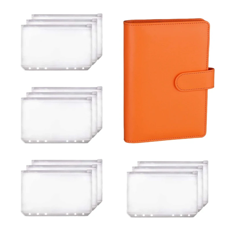 A6 Binder Planner Notebook Binder and 12 Pieces 6 Hole Binder Zipper Folder,Binder Pockets Cash Envelope Wallet
A6 Binder Planner Notebook Binder and 12 Pieces 6 Hole Binder Zipper Folder,Binder Pockets Cash Envelope Wallet