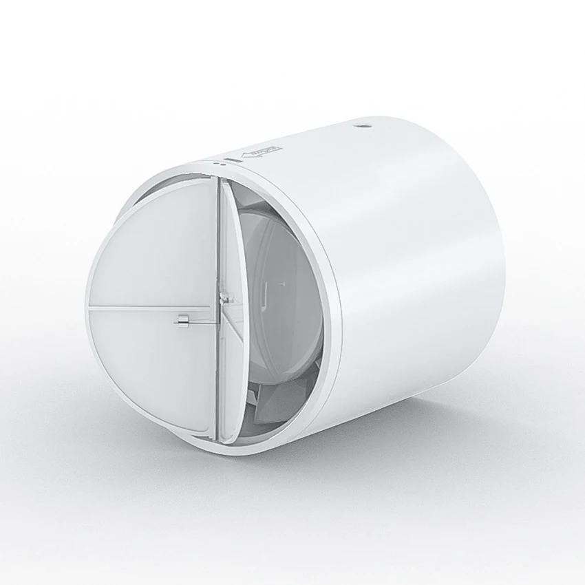 4 Inch Duct Inline Fan 220V 12W Ventilation Exhaust Blower Fan for Bathroom Basement Greenhouse Kitchen, Air Volume 100m3/h
4 Inch Duct Inline Fan 220V 12W Ventilation Exhaust Blower Fan for Bathroom Basement Greenhouse Kitchen, Air Volume 100m3/h